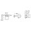 Element podtynkowy do baterii umywalkowych podtynkowych Titanium Black Roca (A5252206CN)
