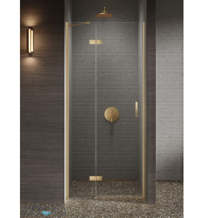 Drzwi wnękowe 120x200 lewe Nesta Gold Brushed New Trendy (D-0874A)
