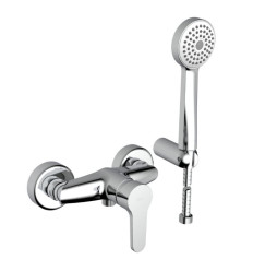 Bateria prysznicowa z zestawem chrom Arola Roca (A5A206AC0K)