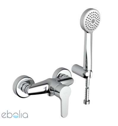 Bateria prysznicowa z zestawem chrom Arola Roca (A5A206AC0K)