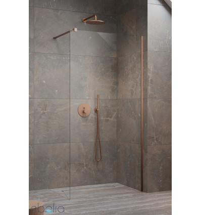 Kabina Walk-in 50 Modo X Brushed Copper II Radaway (389254-93-01)