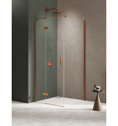 Kabina prysznicowa 90x90x200 lewa Nesta Copper Brushed New Trendy (K-4598)