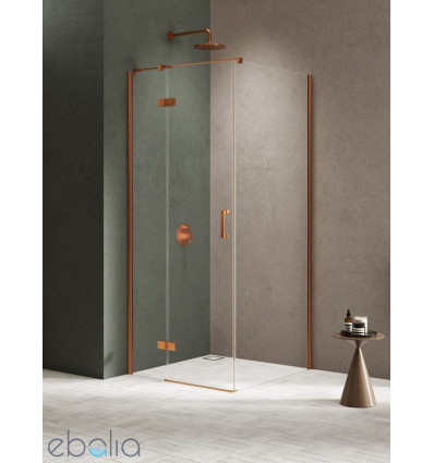 Kabina prysznicowa 90x90x200 lewa Nesta Copper Brushed New Trendy (K-4598)