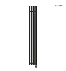 Grzejnik elektryczny 150x20,5 cm czarny mat Stang Oltens (55120300)
