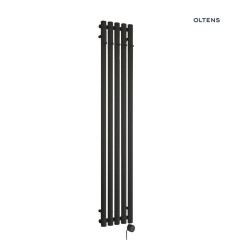 Grzejnik łazienkowy 150x26 cm czarny Stang Oltens (55121300)