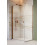 Kabina prysznicowa 80x70 Nes Brushed Copper KDJ I Radaway (10022080-93-01L + 10039070-01-01)