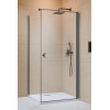 Kabina prysznicowa 80x70 Nes Brushed GunMetal KDJ I Radaway (10022080-92-01R + 10039070-01-01)