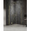 Kabina prysznicowa 90x120x200 lewa Nesta Light Gold New Trendy (K-4501)