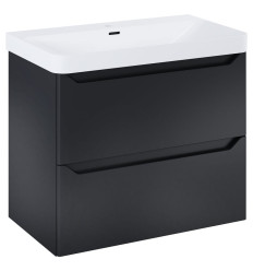 Szafka pod umywalkę 80 2S Black Matt Elita (RE010800207160)
