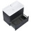 Szafka pod umywalkę 80 2S Black Matt Elita (RE010800207160)