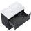 Szafka pod umywalkę 80 2S Black Matt Elita (RE010800207160)