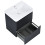 Szafka pod umywalkę 60 2S Black Matt Helo Elita (RE010600207160)