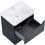 Szafka pod umywalkę 60 2S Black Matt Helo Elita (RE010600207160)