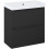 Szafka z umywalką 60 2S Black Matt Helo Compact Elita (RE020600207160)