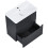 Szafka z umywalką 60 2S Black Matt Helo Compact Elita (RE020600207160)