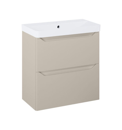 Szafka z umywalką 60 2S Fume Matt Helo Compact Elita (RE020600207020)