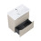 Szafka z umywalką 60 2S Fume Matt Helo Compact Elita (RE020600207020)