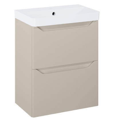 Szafka z umywalką 50 2S Fume Matt Helo Compact Elita (RE020500207020)