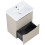 Szafka z umywalką 50 2S Fume Matt Helo Compact Elita (RE020500207020)