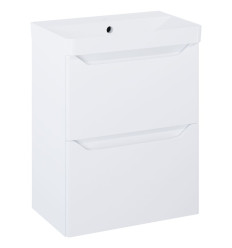 Szafka z umywalką 50 2S White HG Helo Compact Elita (RE020500208060)