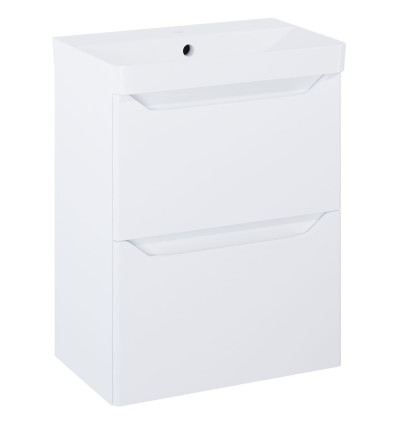 Szafka z umywalką 50 2S White HG Helo Compact Elita (RE020500208060)