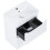 Szafka z umywalką 50 2S White HG Helo Compact Elita (RE020500208060)