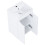 Szafka z umywalką 40 2D White HG Helo Compact Elita (RE020400208060)