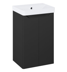 Szafka z umywalką 40 2D Black Matt Helo Compact Elita (RE020400207160)
