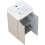 Szafka z umywalką 40 2D Fume Matt Helo Compact Elita (RE020400207020)