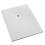 Brodzik kompozytowy Stabilsound Plus® Kalait White Stone 100x180x4 cm, prostokątny Schedpol (3.3131/B/ST-M2)