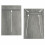 Brodzik podpytkowy Stabilsound Plus® 80x80x5/12,5 cm, kwadratowy z maskownicą Plate Schedpol (10.021/OLPL)