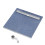 Brodzik podpytkowy Stabilsound Plus® 80x80x5/12,5 cm, kwadratowy z maskownicą Stamp Schedpol (10.021/OLSP)