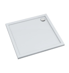 Brodzik kompozytowy Stabilsound Plus® Estima 100x100x4,5 cm, kwadratowy Schedline (&nbsp;3SP.E2K-100100)
