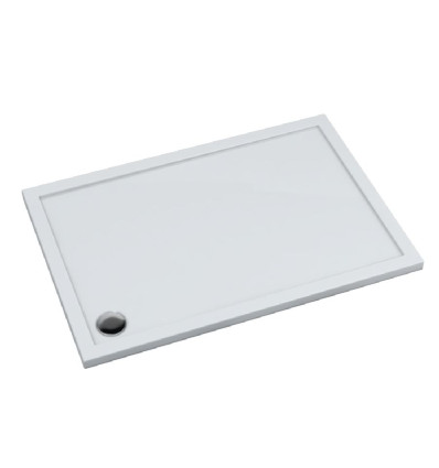 Brodzik kompozytowy Stabilsound Plus® Estima 90x120x4,5 cm, prostokątny z odpływem w narożniku Schedline (3SP.E2P-90120&nbsp;&nbsp;)