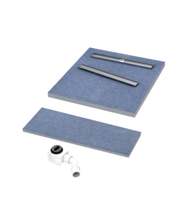 Brodzik podpytkowy Stabilsound Plus® 90x100x5/12,5 cm, prostokątny Schedline (10ST.4S4-90100/OLKB)