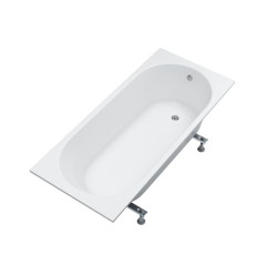 wanna akrylowa Standard Plus Solia 170x70x57 cm, prostokątna ze stelażem Schedline (3WST.S1P-17070)