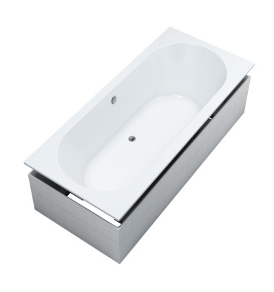 wanna akrylowa Standard Plus Celicia SET 170x75x57 cm, prostokątna z nośnikiem Schedline (3WST.CS1P-17075)