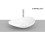 Umywalka nablatowa 62,5x38,5 cm Fineceramic® Supraglaze® OHTAKE Roca (A327A1PS00)