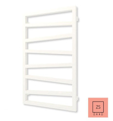 Grzejnik łazienkowy 835x500 Zigzag biały mat Terma (WGZIG083050-KJ16ZS)