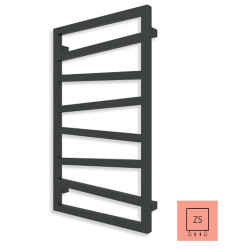 Grzejnik łazienkowy 835x500 Zigzag czarny mat Terma (WGZIG083050-K9M5ZS)
