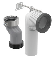 Zestaw przyłączeniowy do stojącej miski WC iCon TurboFlush Geberit (152.063.00.1)