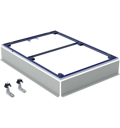 Rama instalacyjna do panelu do pryszniców bezbrodzikowych Setaplano 120 x 120 cm Geberit (154.490.00.1)