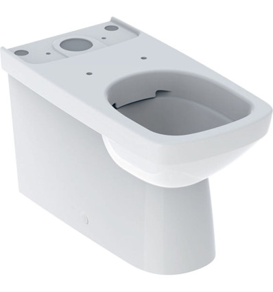 Stojąca miska WC Selnova Square do spłuczki nasadzanej Geberit (500.489.01.7)
