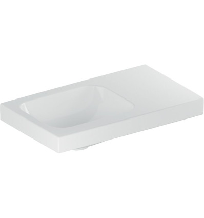 Umywalka mała iCon Light z powierzchnią odkładczą Geberit (501.832.00.3)