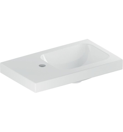 Umywalka mała iCon Light z powierzchnią odkładczą Geberit (501.833.00.1)