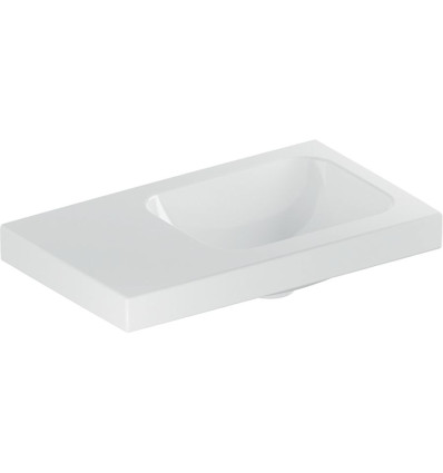 Umywalka mała iCon Light z powierzchnią odkładczą Geberit (501.833.00.3)