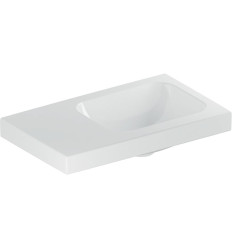 Umywalka mała iCon Light z powierzchnią odkładczą Geberit (501.833.00.4)