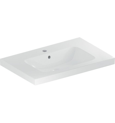 Umywalka iCon Light z powierzchnią odkładczą Geberit (501.839.00.2)