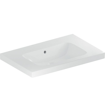 Umywalka iCon Light z powierzchnią odkładczą Geberit (501.839.00.3)