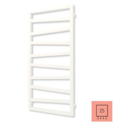 Grzejnik łazienkowy 1070x500 Zigzag biały mat Terma (WGZIG107050-KJ16ZS)